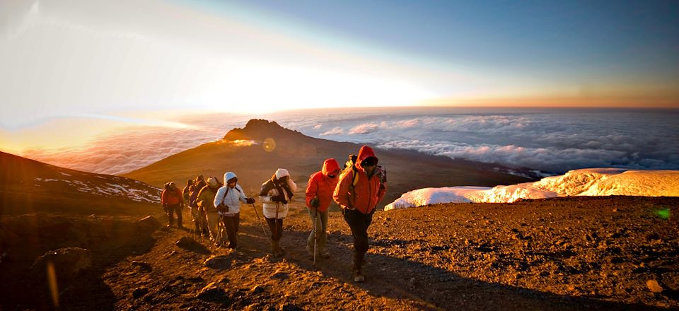Ascension du Kilimandjaro par la voie Machame, de la forêt tropicale jusqu'au glacier...