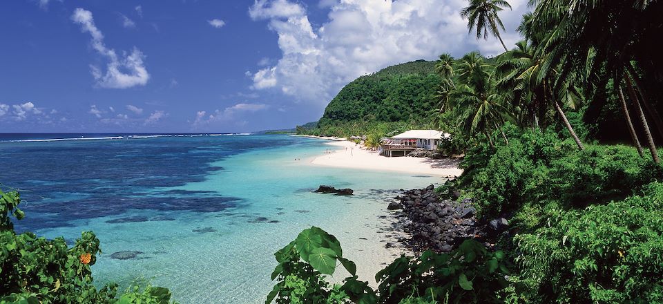 Masque et tuba à Palolo, immersion sur Savai'i, baignade dans les eaux cristallines de Manase et champs de lave de Saleaula