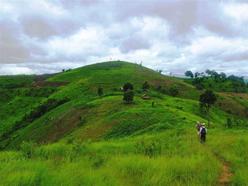 Birmanie, trek dans les montagnes de Loikhaw, état de Kayah