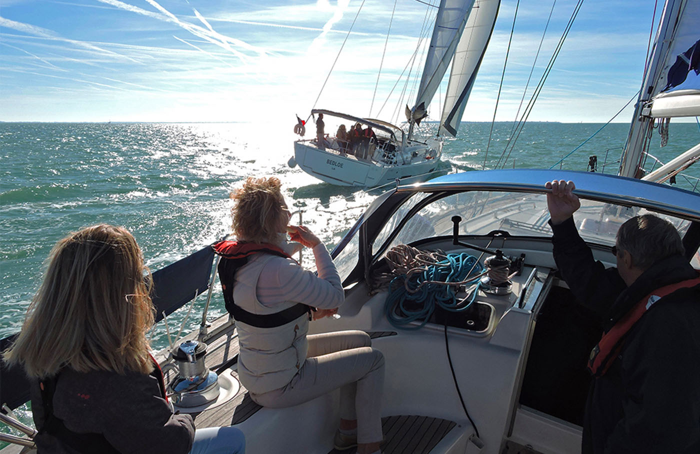 Sortie en voilier à La Rochelle