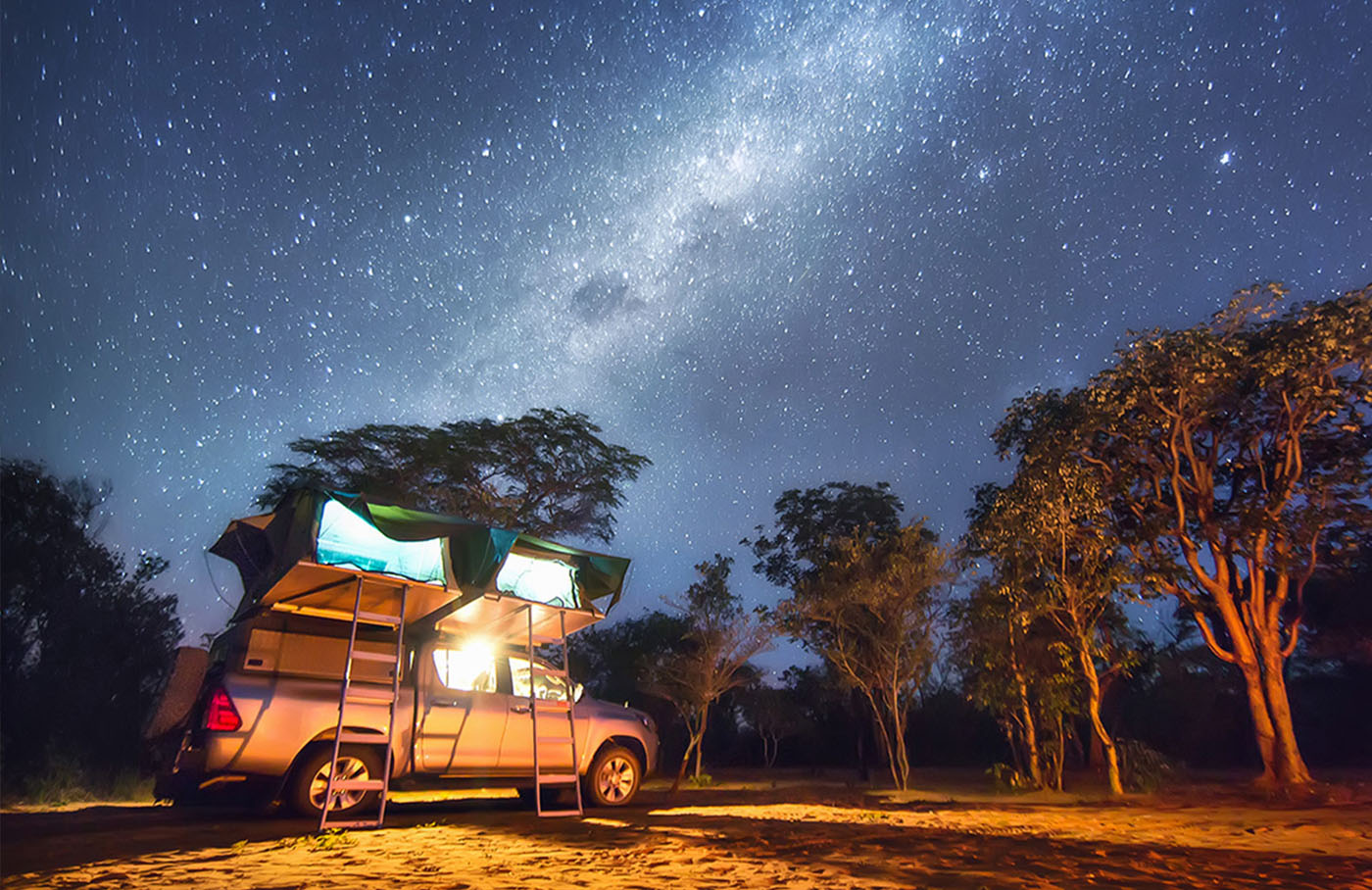 Safari sur mesure avec 4x4 et tente de toit