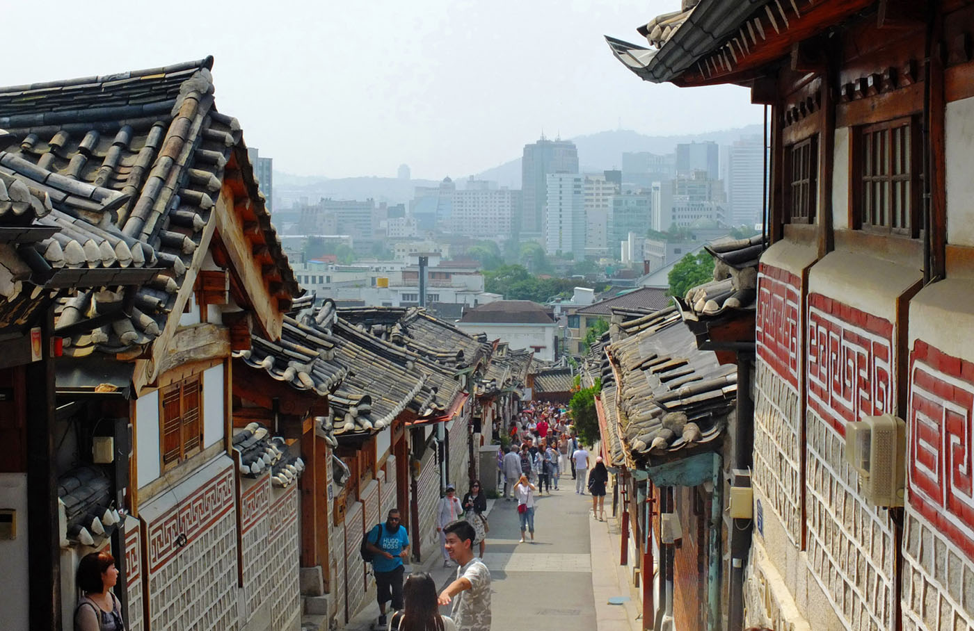 Village de Bukchon Hanok à Séoul en Corée du Sud