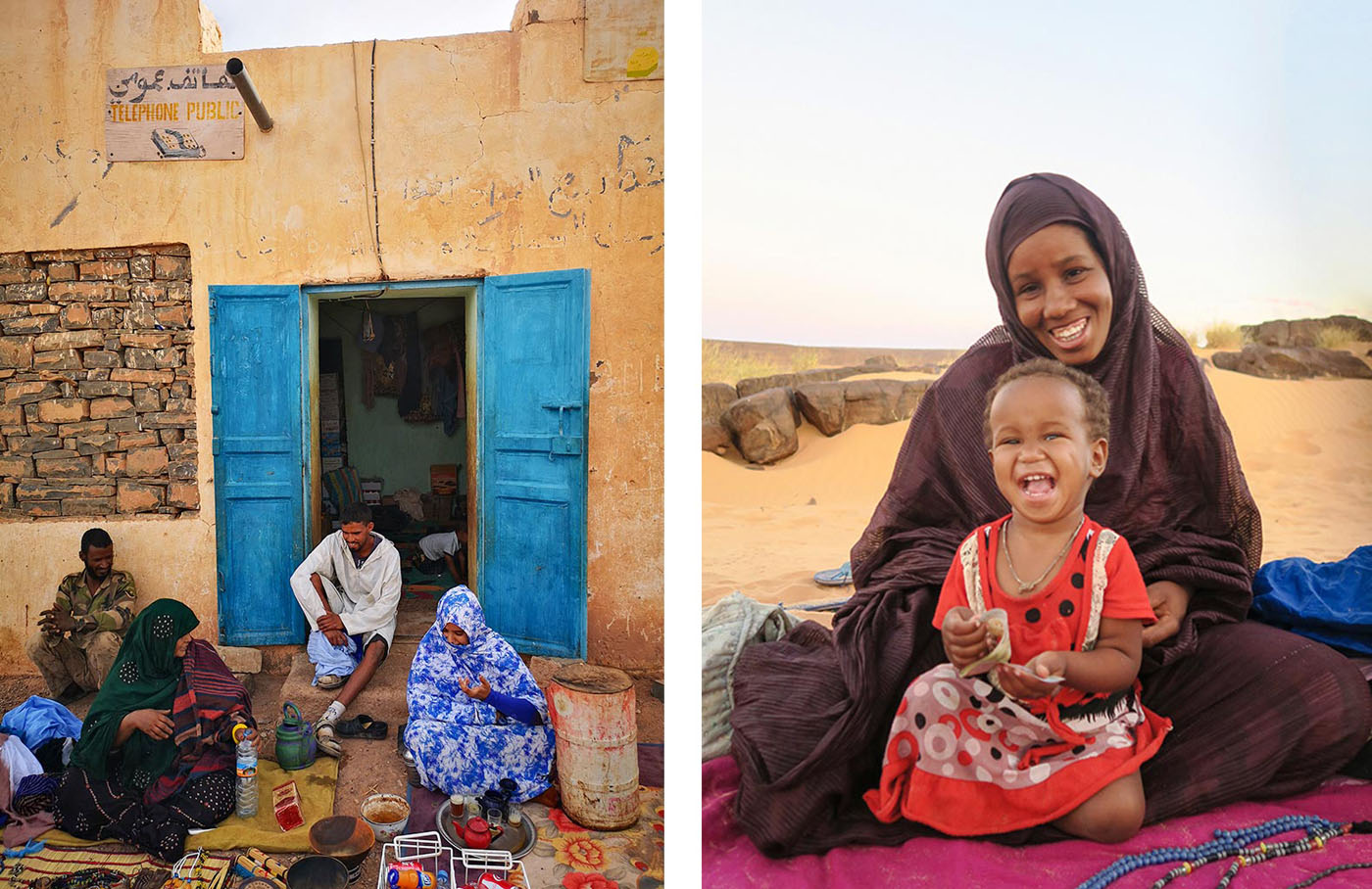 Villages et rencontres en Mauritanie
