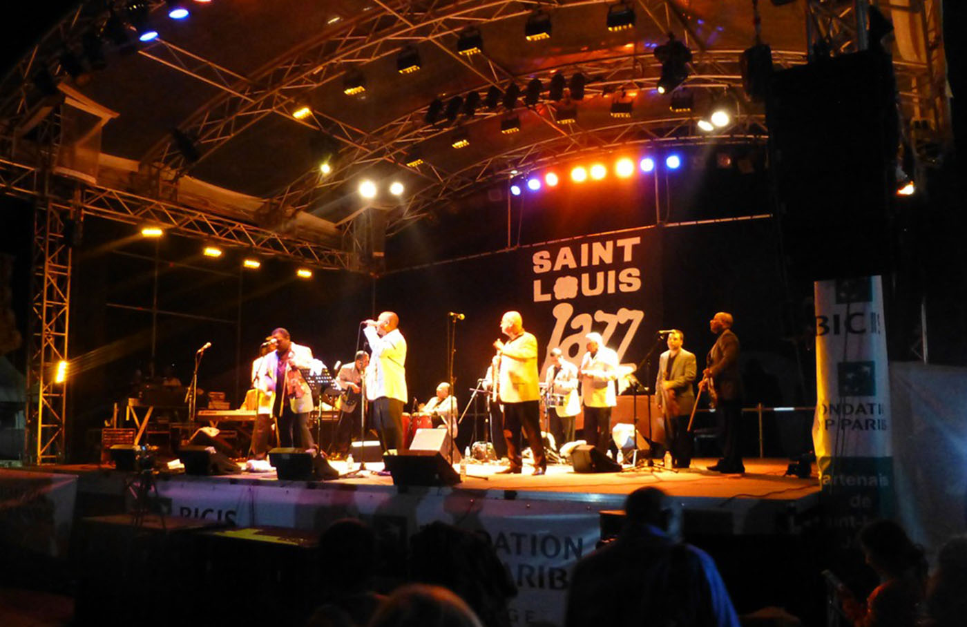 Festival de jazz à Saint-Louis au Sénégal 