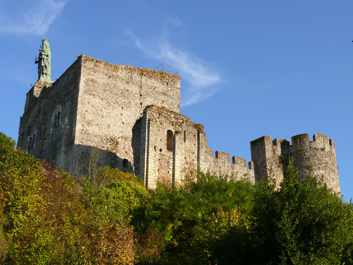La forteresse de Montbazon en Indre-et-Loire