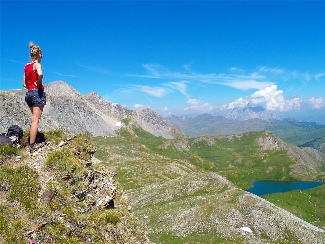 La région de Cervières dans le Queyras