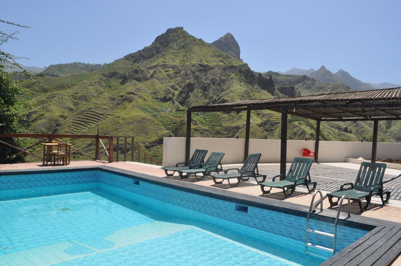 Un écolodge avec piscine sur l’île de Santo Antão au Cap-Vert 