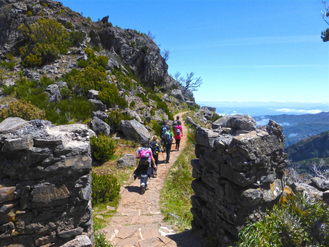 Randonnée à Madère au Pico Arreiro