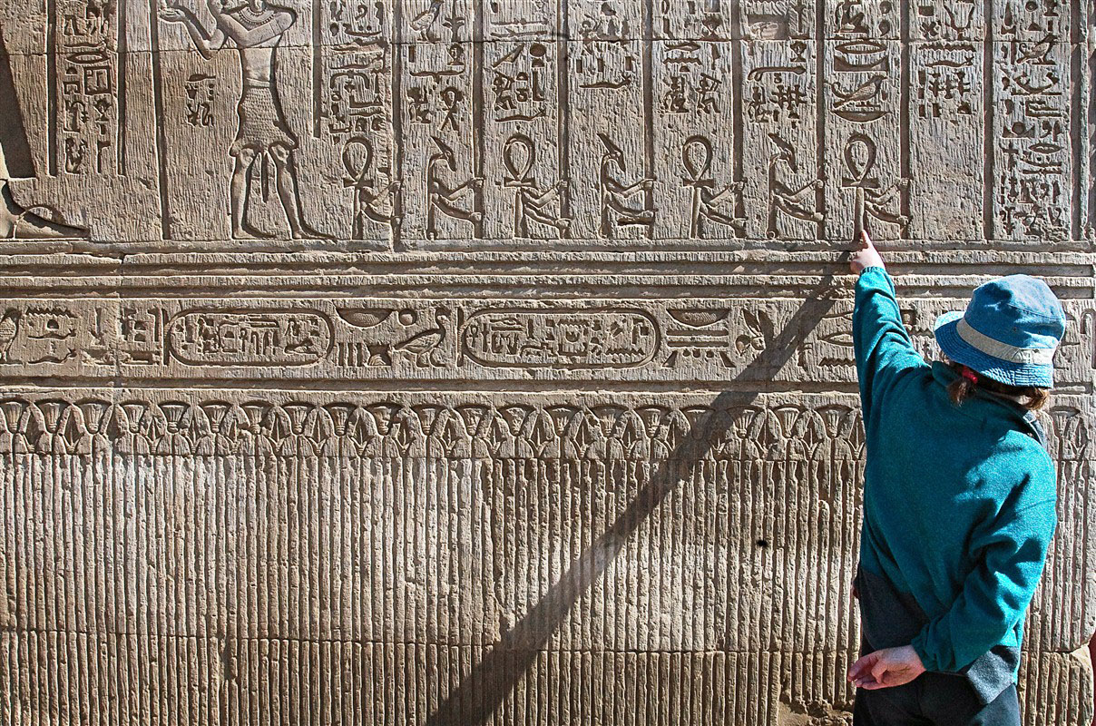 Visite des temples égyptiens en famille