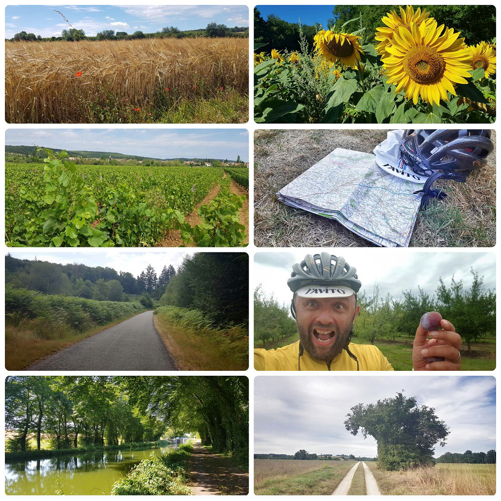 Traversée de la France à vélo dans de magnifiques paysages par Stéphane Dugast