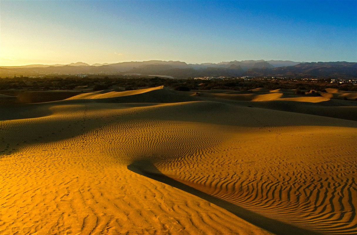 Dunes de Maspalomas à la Grande Canarie