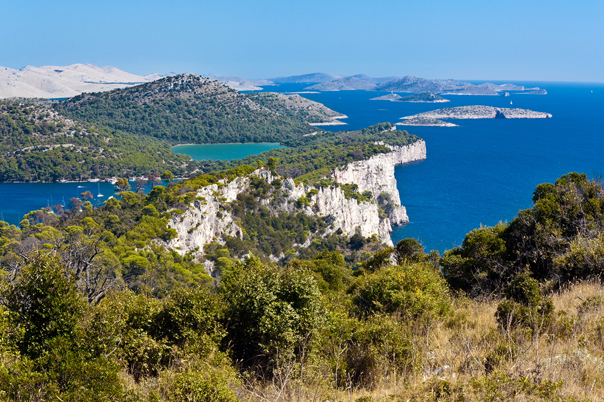 Île de Dugi Otok dans le parc national de Telašcica 