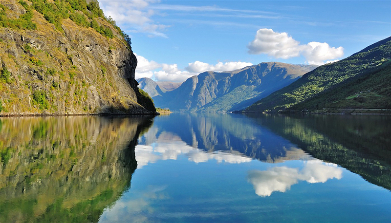 Fjord en Norvège