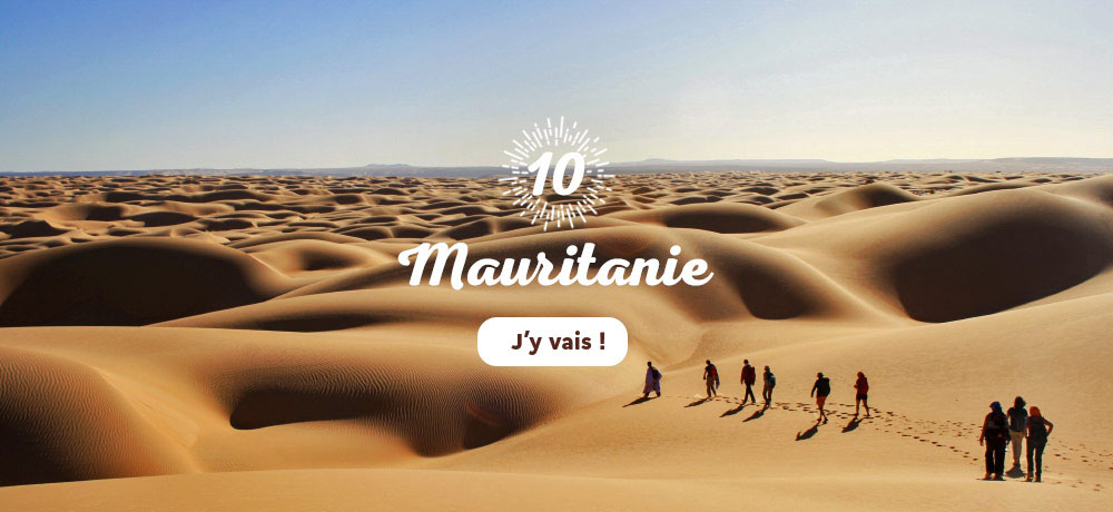 Randonnée dans les dunes de l'Amatlich en Mauritanie © Marion Jannin/Nomade Aventure