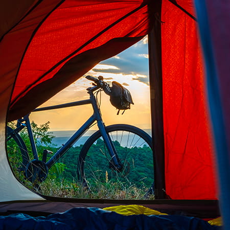 Vélo camping