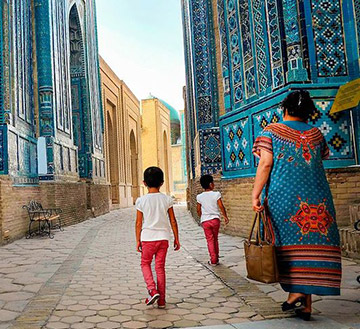 Voyages en famille en Ouzbékistan